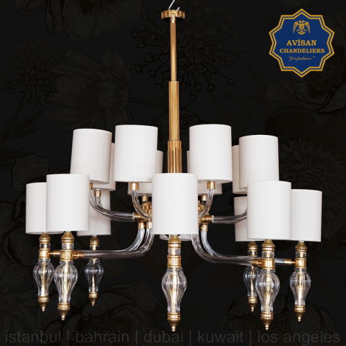 AVM16K CBMsh Pirinç Avize